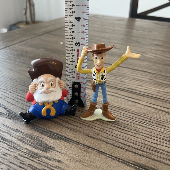 Disney Pixar Toy Story Woody Stinky Pete Plastic Figure Figurine Cake Topper - Picture 7 of 10